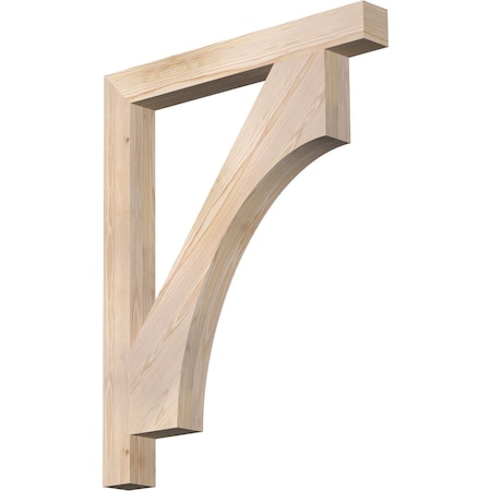 Ekena Millwork Westlake Block Smooth Bracket, Douglas Fir, 3 1/2"W x 32"D x 40"H BKT04X32X40WTL05SDF